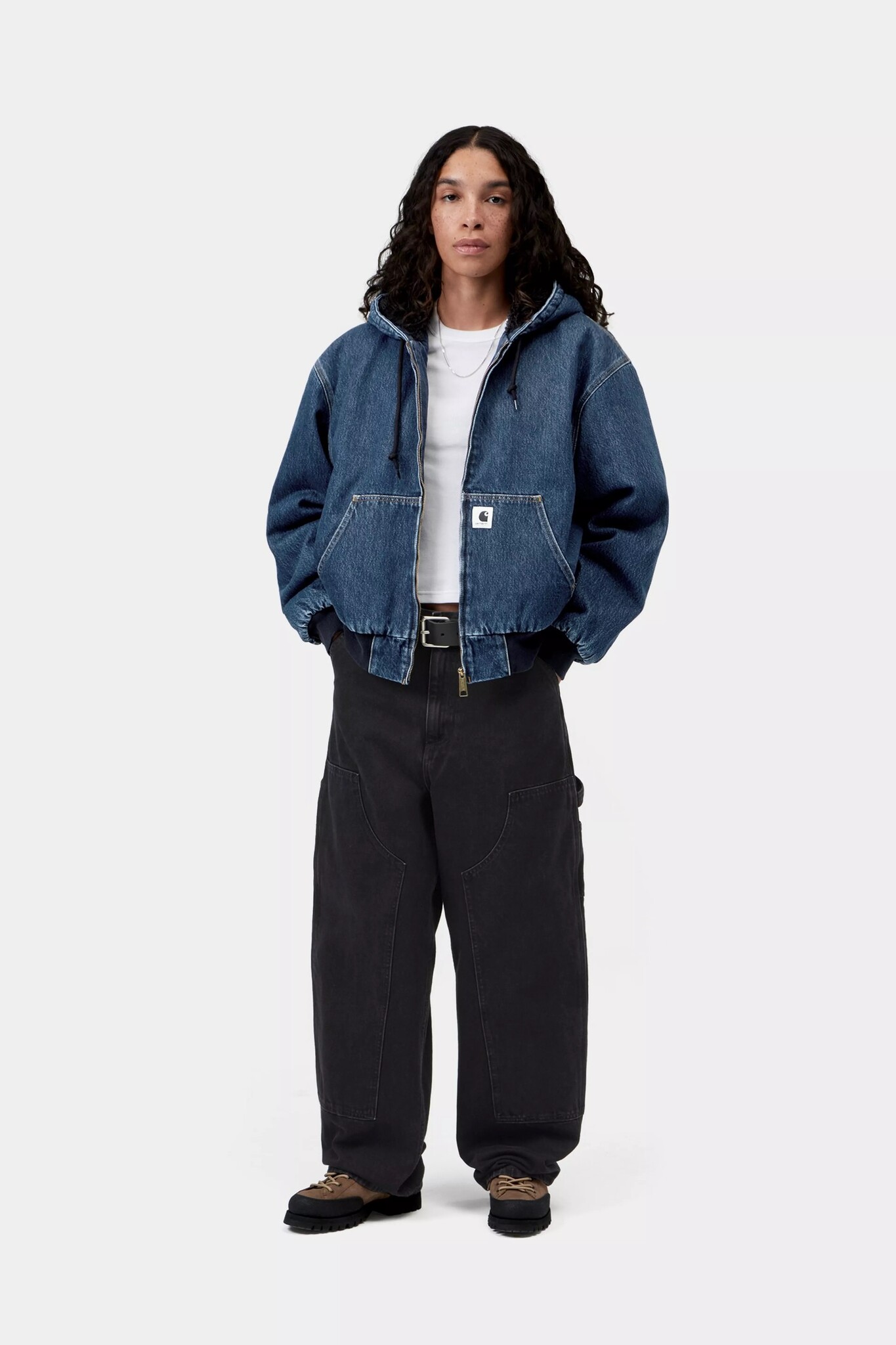 Carhartt WIP W' OG Active Jacket - Blue (Stone Washed)