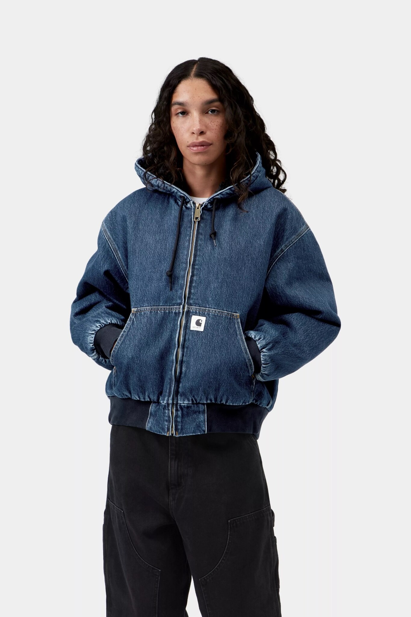 Carhartt WIP W' OG Active Jacket - Blue (Stone Washed)