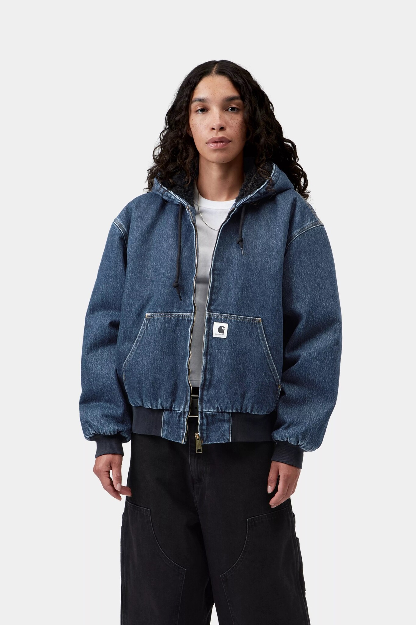 Carhartt WIP W' OG Active Jacket - Blue (Stone Washed)