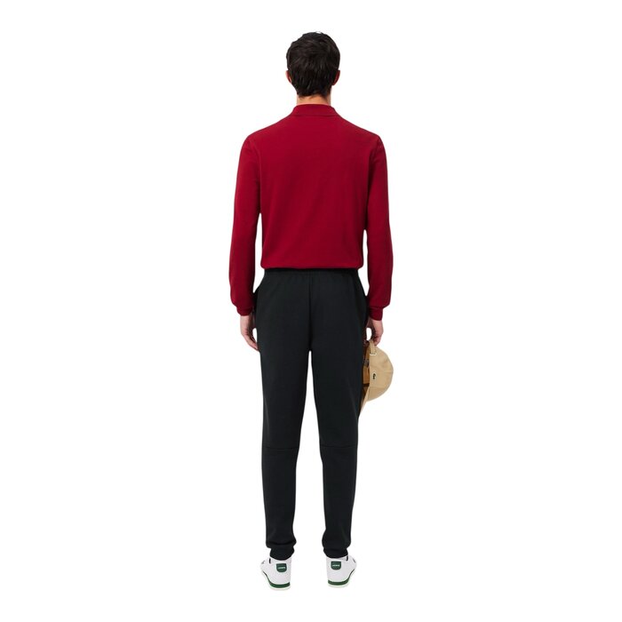 Lacoste Pantalon de Survêtement Molleton Tapered Fit - Noir