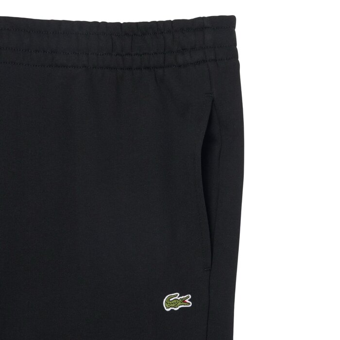 Lacoste Pantalon de Survêtement Molleton Tapered Fit - Noir