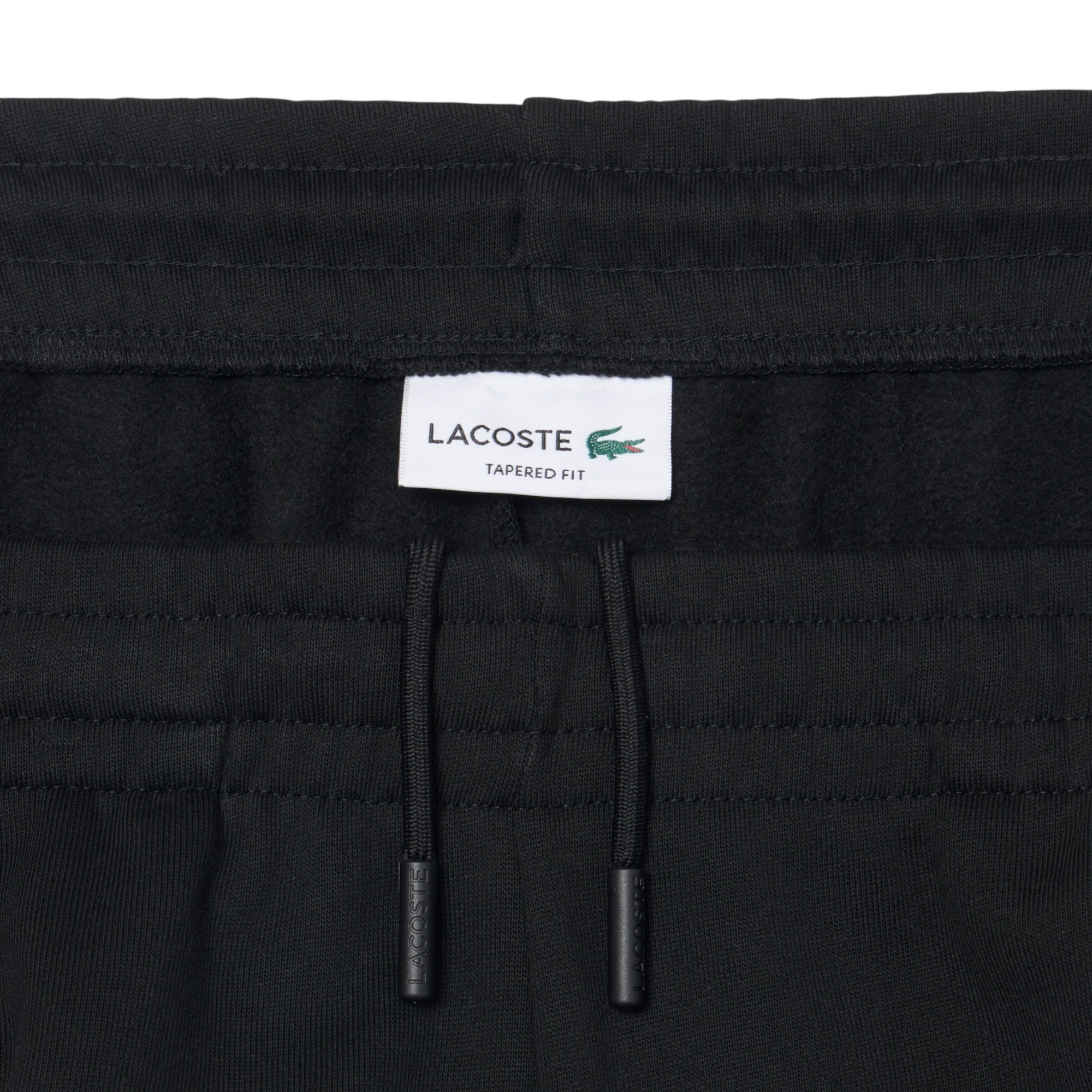 Lacoste Pantalon de Survêtement Molleton Tapered Fit - Noir