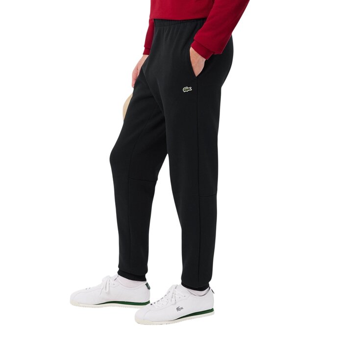 Lacoste Pantalon de Survêtement Molleton Tapered Fit - Noir