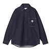 W' L/S Marly Shirt Jkt - Blue Heavy Stone Wash