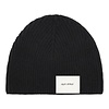 Black Patch Beanie - Black