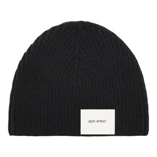 Arbor Antwerp Black Patch Beanie - Black