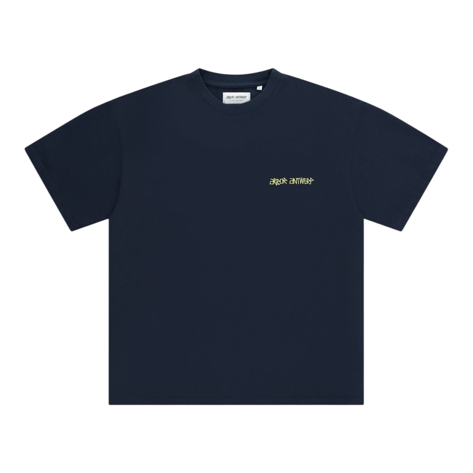 Arbor Antwerp Outline Flower T-shirt - Blue