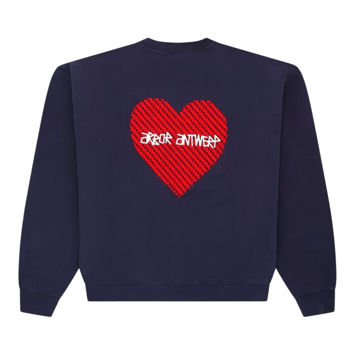 Arbor Antwerp Heartwork Crewneck - Blue