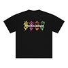Pixel Flower T-shirt - Black