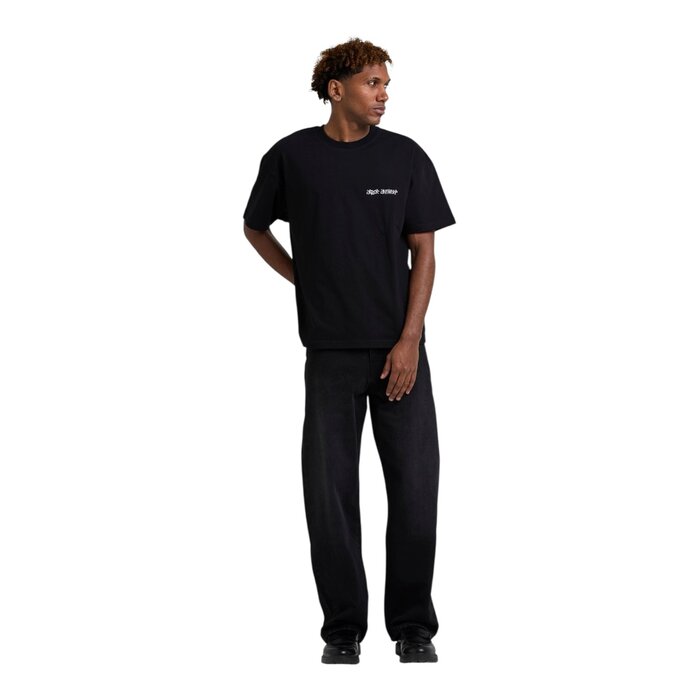 Arbor Antwerp Pixel Flower T-shirt - Black
