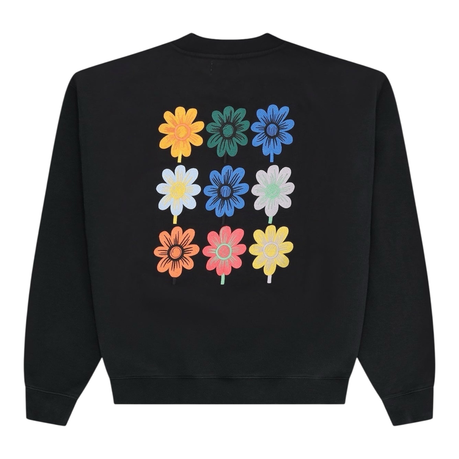 Arbor Antwerp Nine Flowers Crewneck - Black