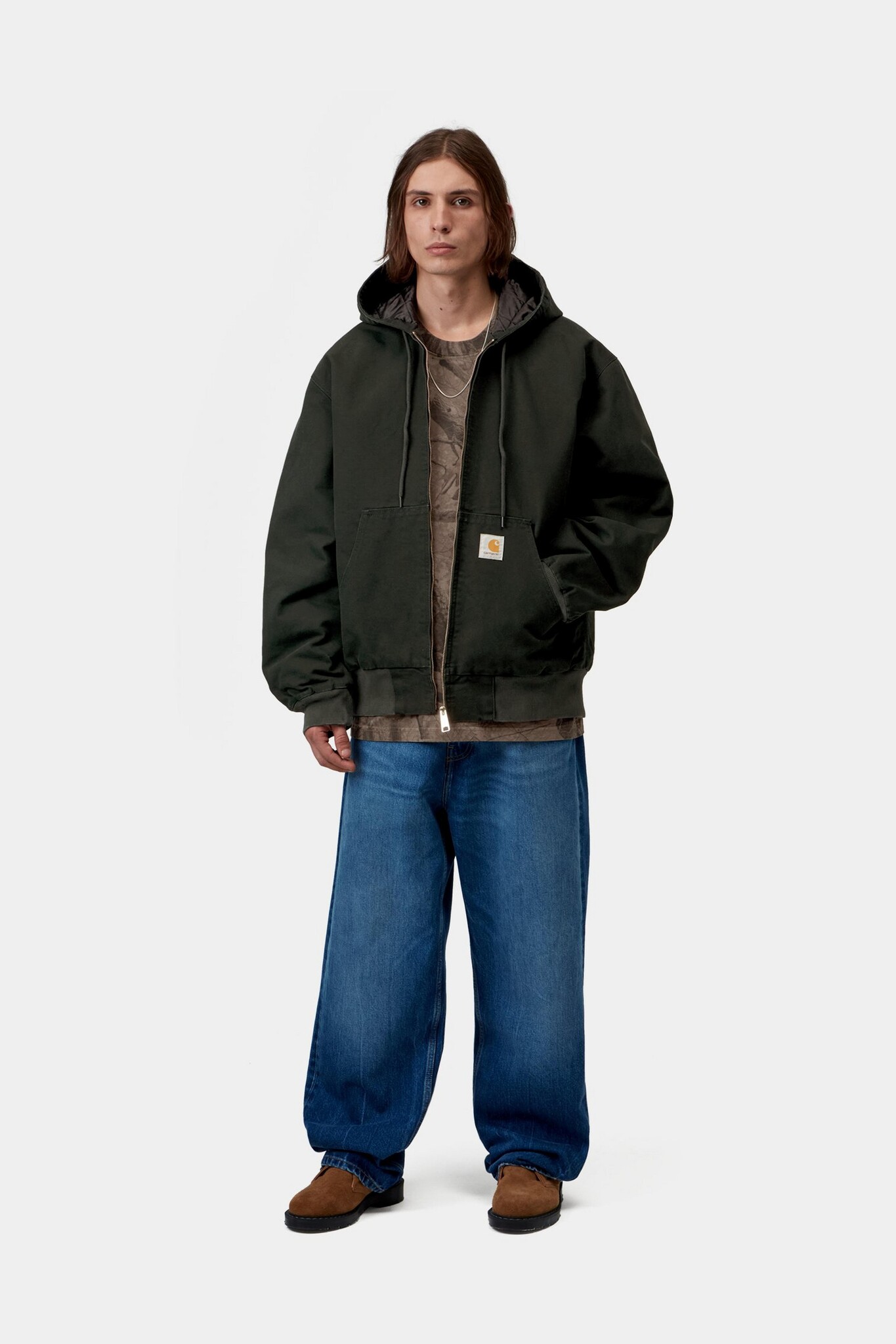 Carhartt WIP OG Active Jacket - Raven(Stone Canvas)