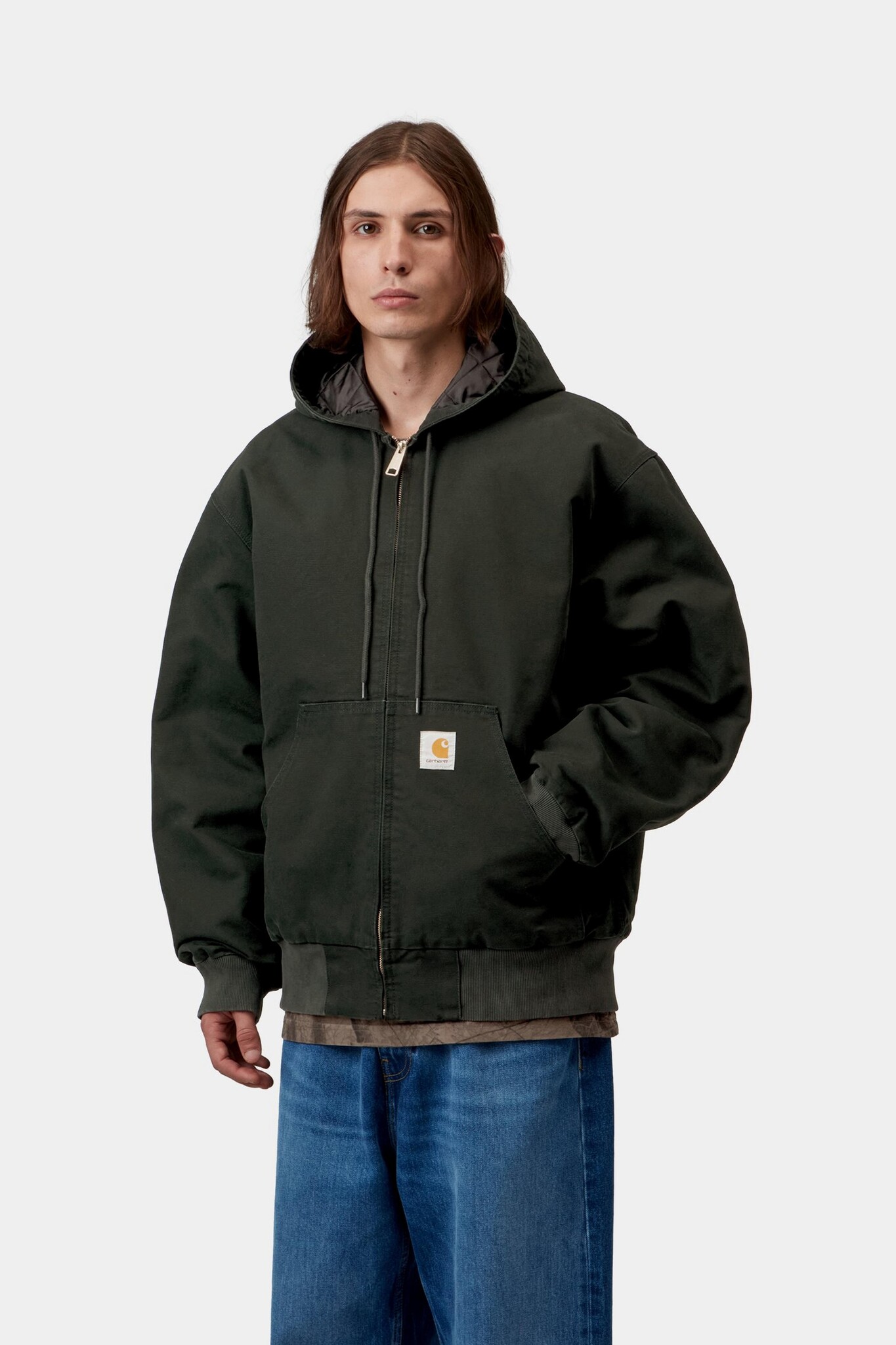 Carhartt WIP OG Active Jacket - Raven(Stone Canvas)