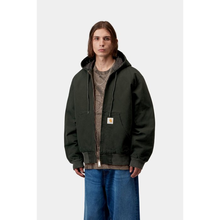 Carhartt WIP OG Active Jacket - Raven(Stone Canvas)