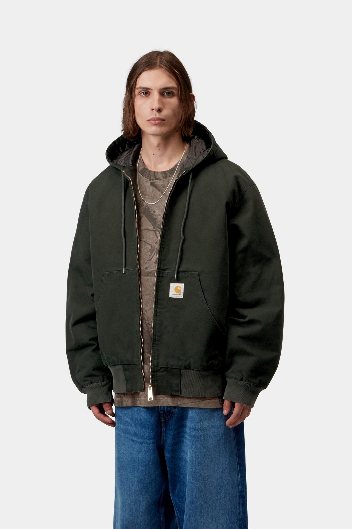 Carhartt WIP OG Active Jacket - Raven(Stone Canvas)