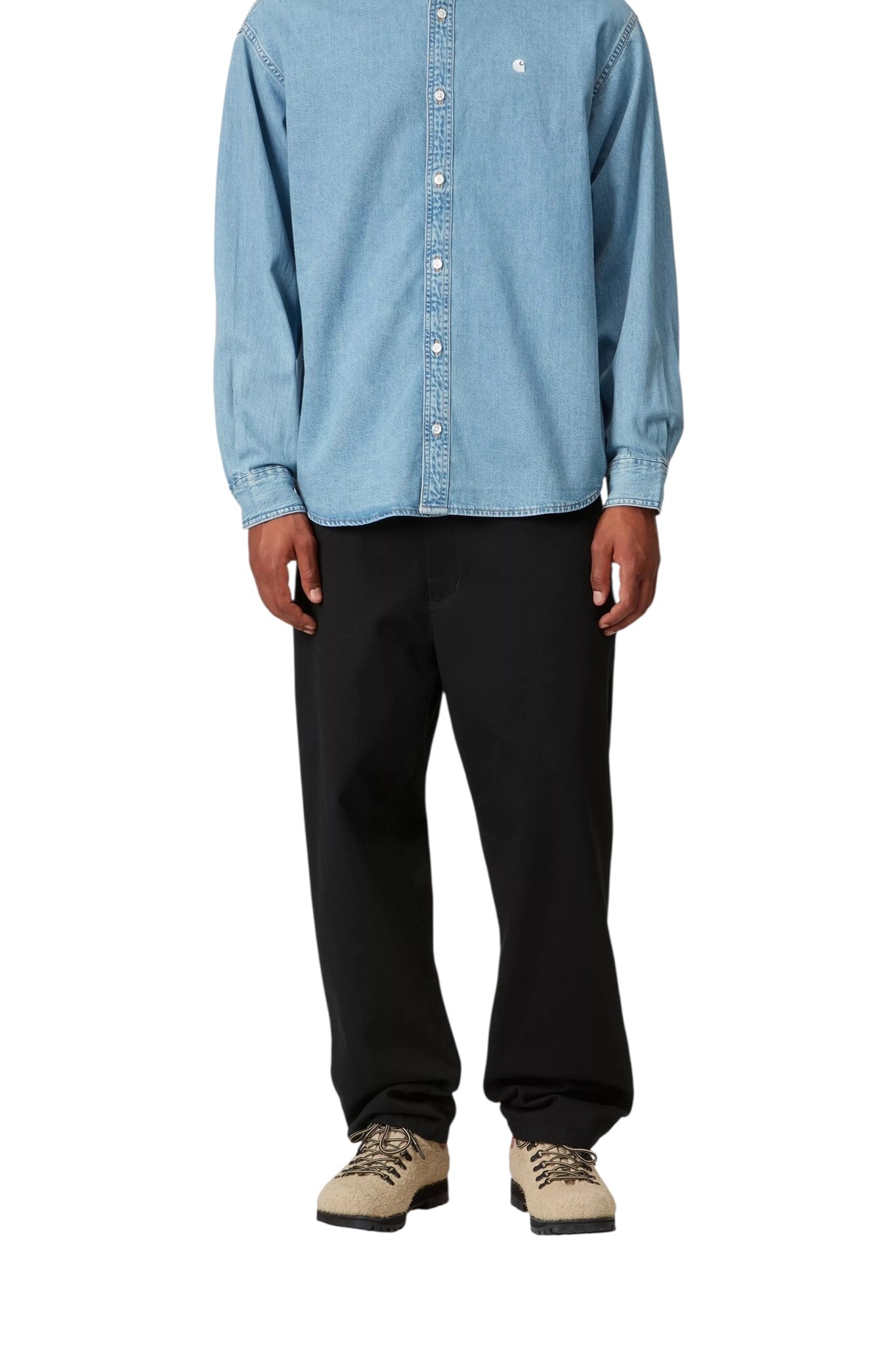 Carhartt WIP Calder Pant - Black (Rinsed)