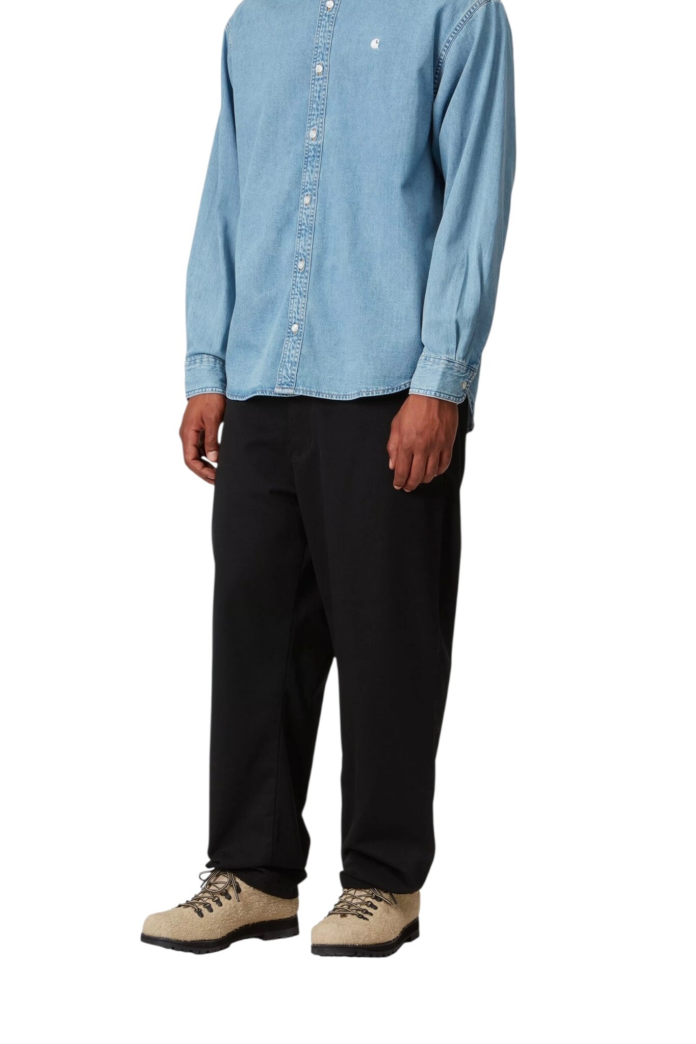 Carhartt WIP Calder Pant - Black (Rinsed)