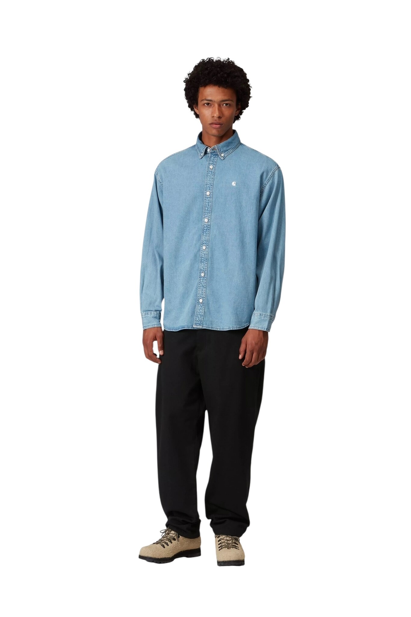 Carhartt WIP Calder Pant - Black (Rinsed)