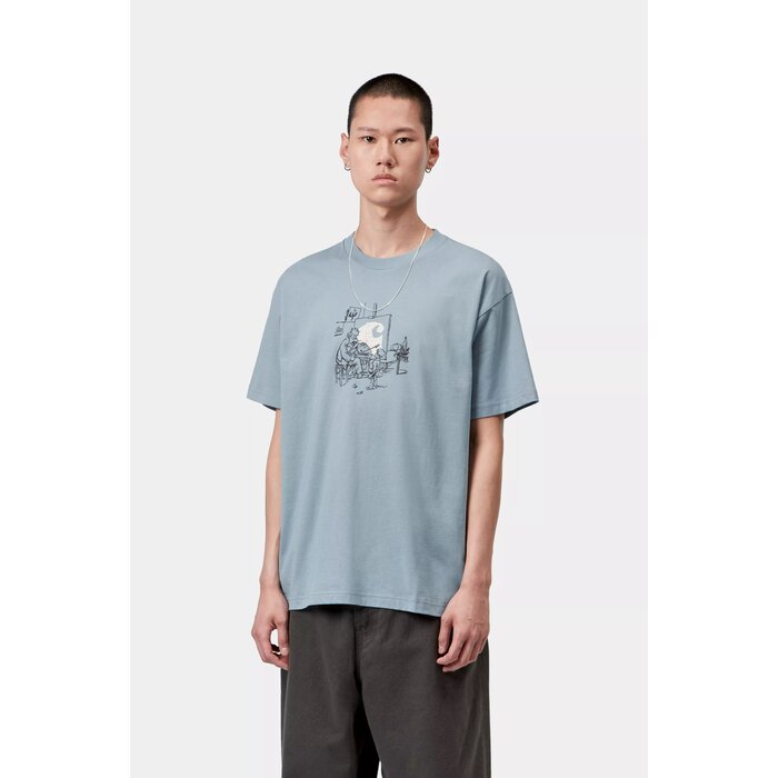 Carhartt WIP S/S Old Painter T-shirt - Citadel