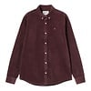 L/S Madison Cord Shirt - Amarone