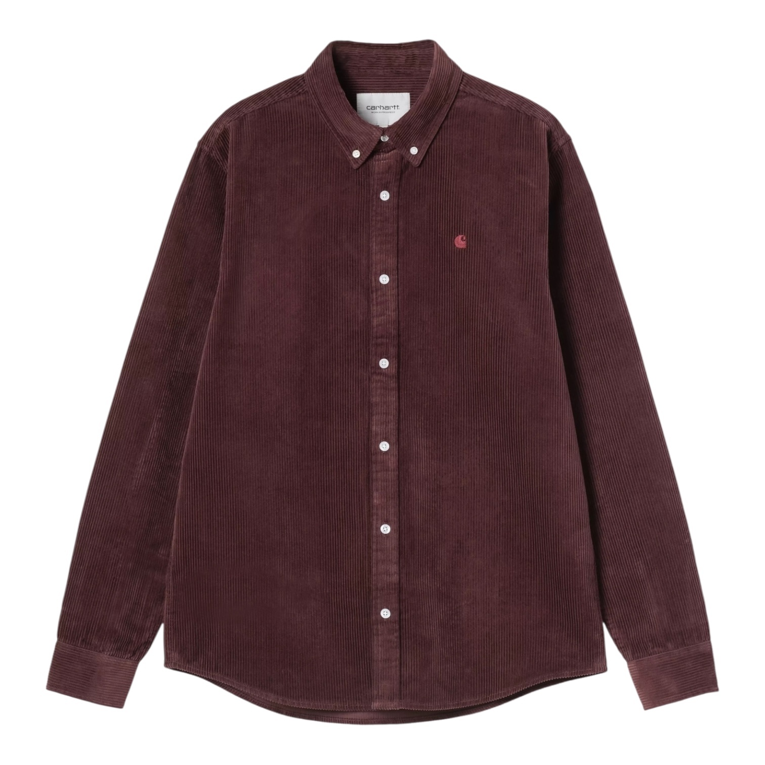 Carhartt WIP L/S Madison Cord Shirt - Amarone