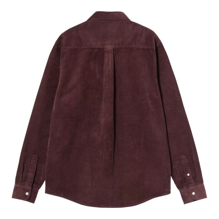 Carhartt WIP L/S Madison Cord Shirt - Amarone