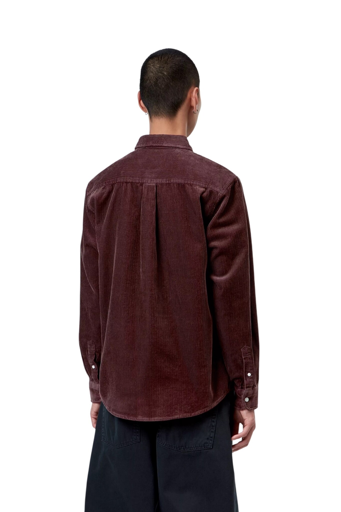 Carhartt WIP L/S Madison Cord Shirt - Amarone
