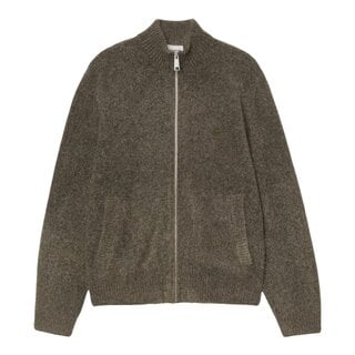 Carhartt WIP Curtis Sweater Jacket - Tangled Shungite