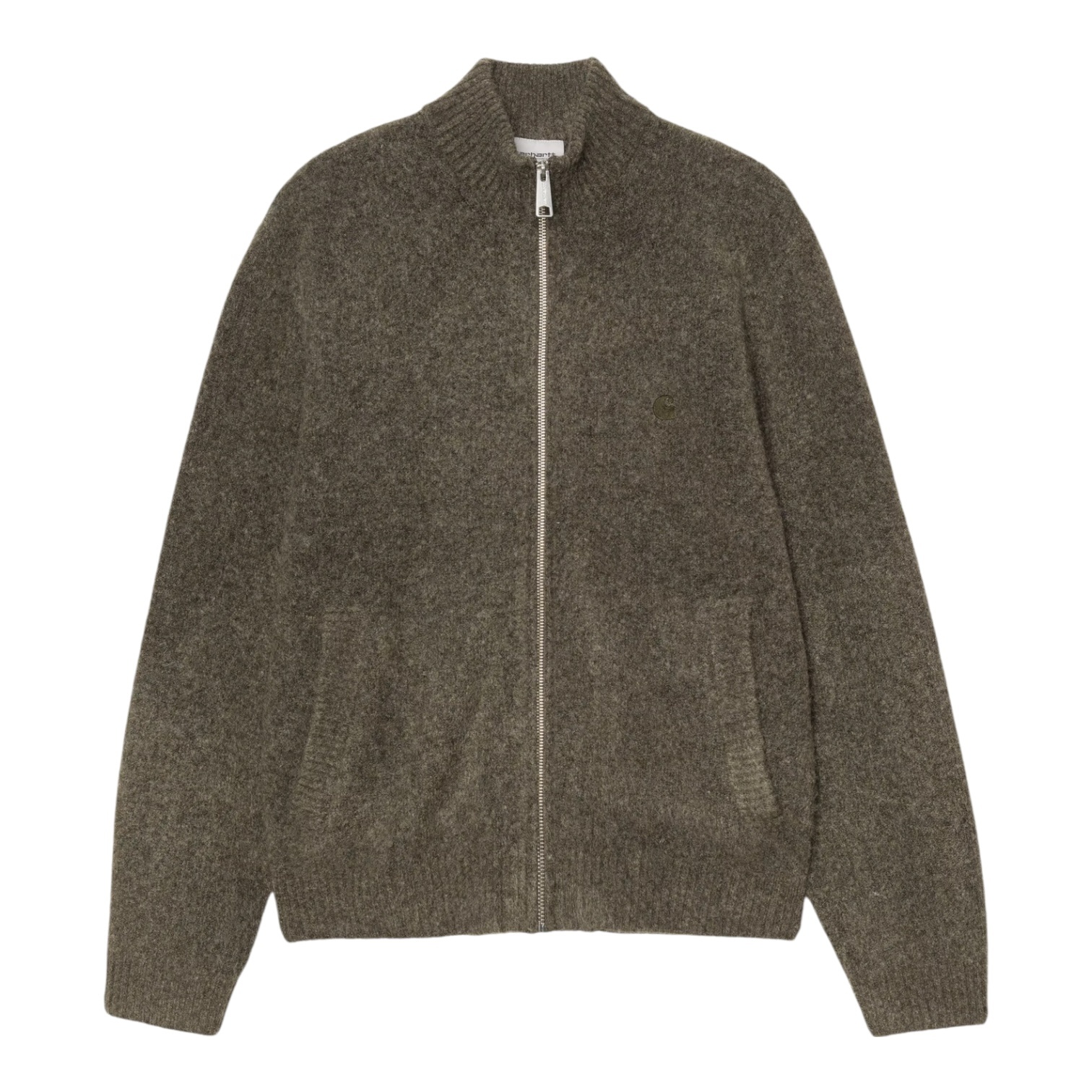 Carhartt WIP Curtis Sweater Jacket - Tangled Shungite