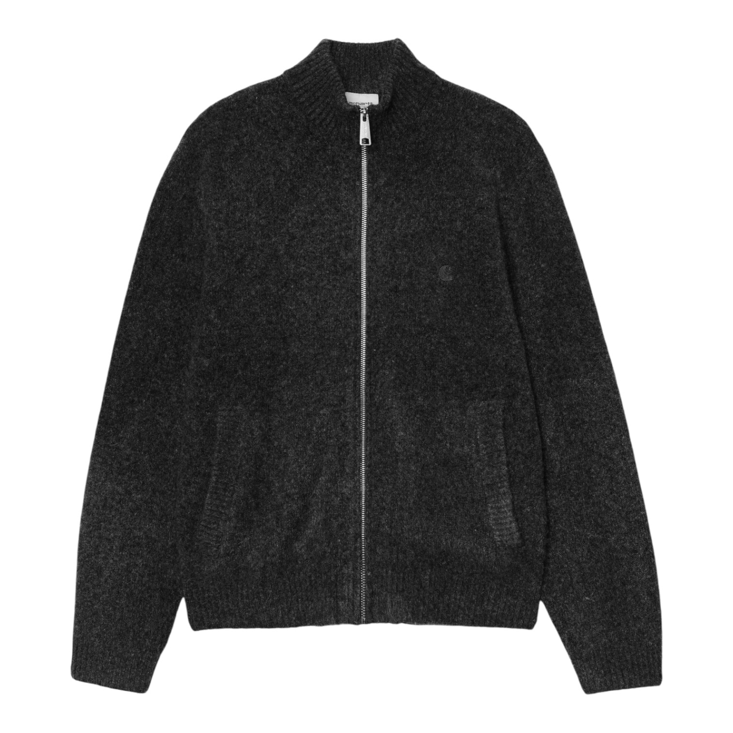 Carhartt WIP Curtis Sweater Jacket - Tangled Black
