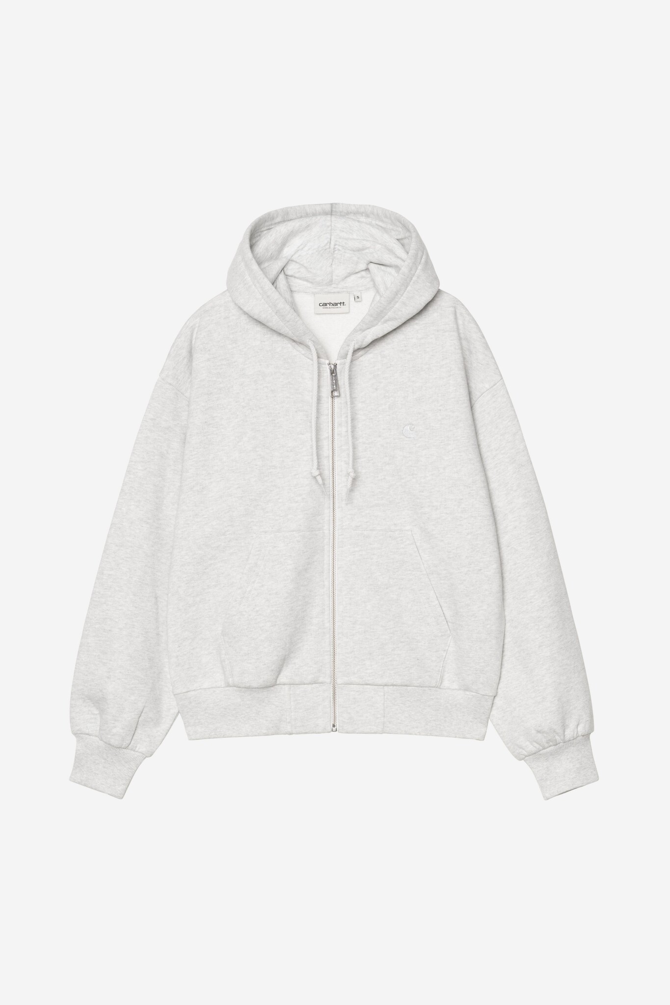 Carhartt WIP W' Hooded Casey Jacket - Ash Heather/Silver
