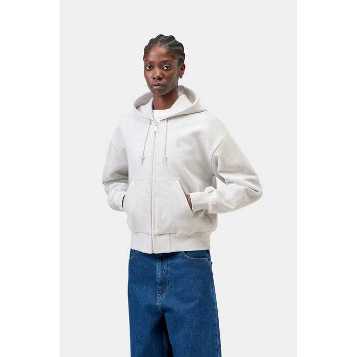 Carhartt WIP W' Hooded Casey Jacket - Ash Heather/Silver