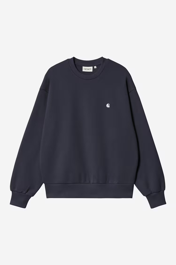Carhartt WIP W' Casey Sweatshirt - Dark Navy/Silver
