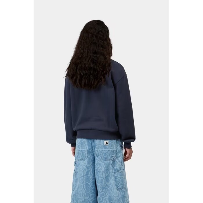 Carhartt WIP W' Casey Sweatshirt - Dark Navy/Silver