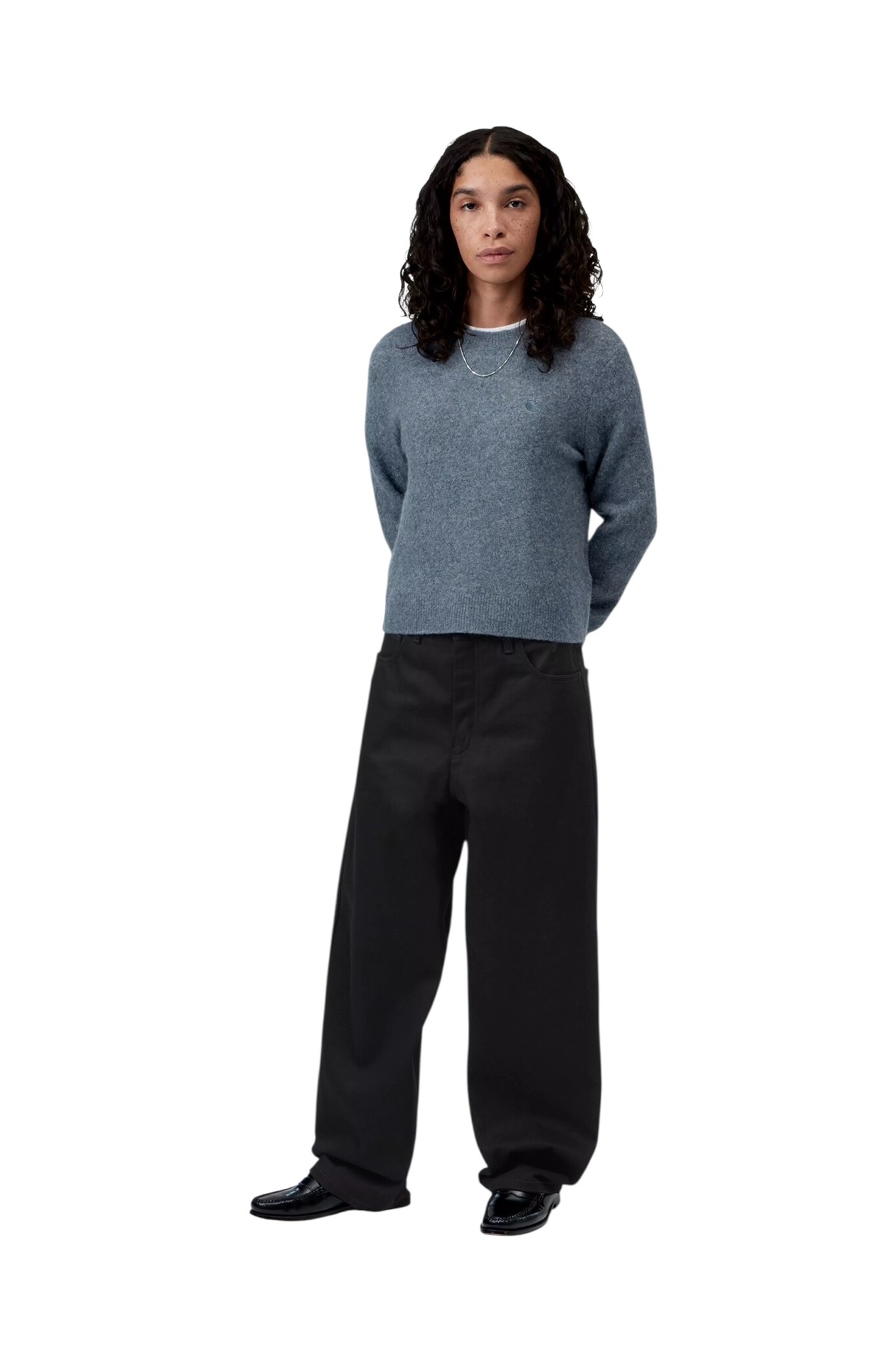 Carhartt WIP W' Curtis Sweater - Tangled Shady Blue
