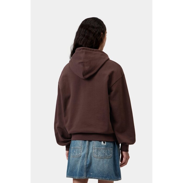 Carhartt WIP W' Hooded Casey Sweat - Palisander/Silver