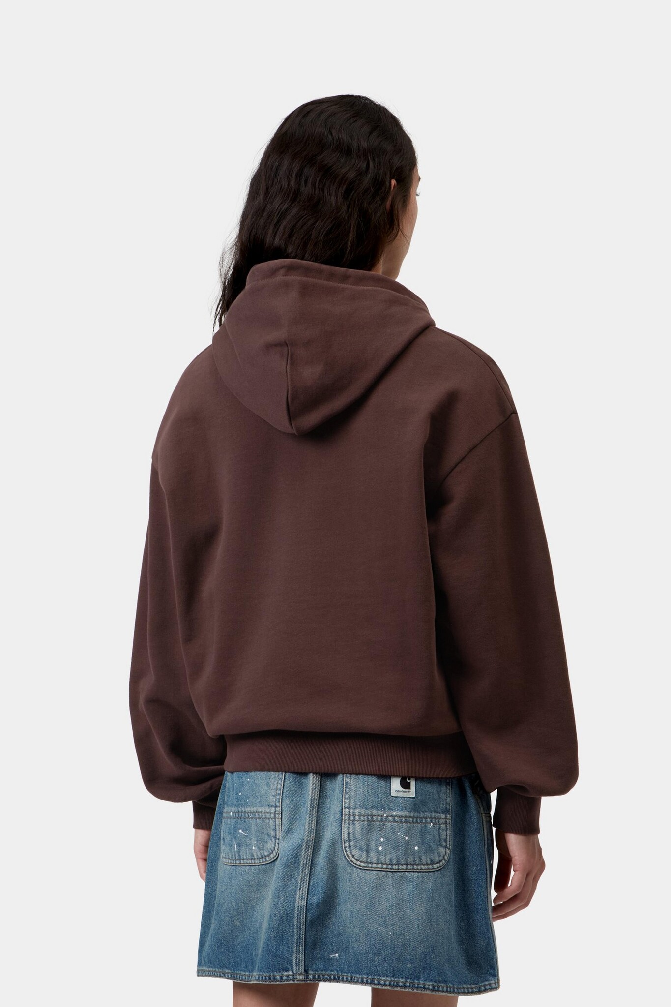 Carhartt WIP W' Hooded Casey Sweat - Palisander/Silver