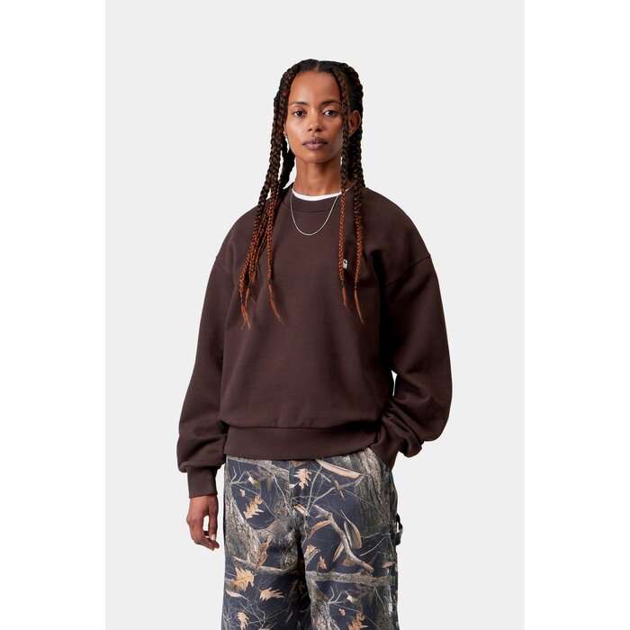 Carhartt WIP W' Casey Sweatshirt - Palisander/Silver