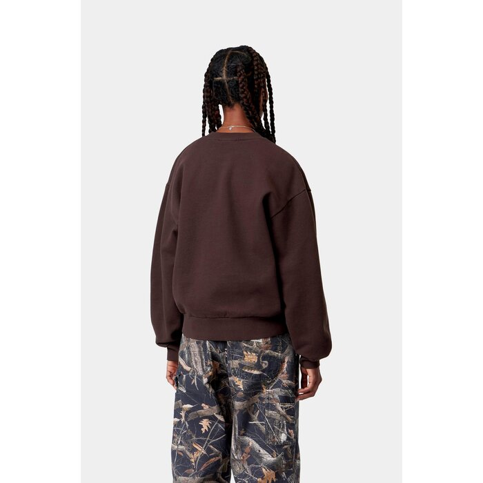 Carhartt WIP W' Casey Sweatshirt - Palisander/Silver