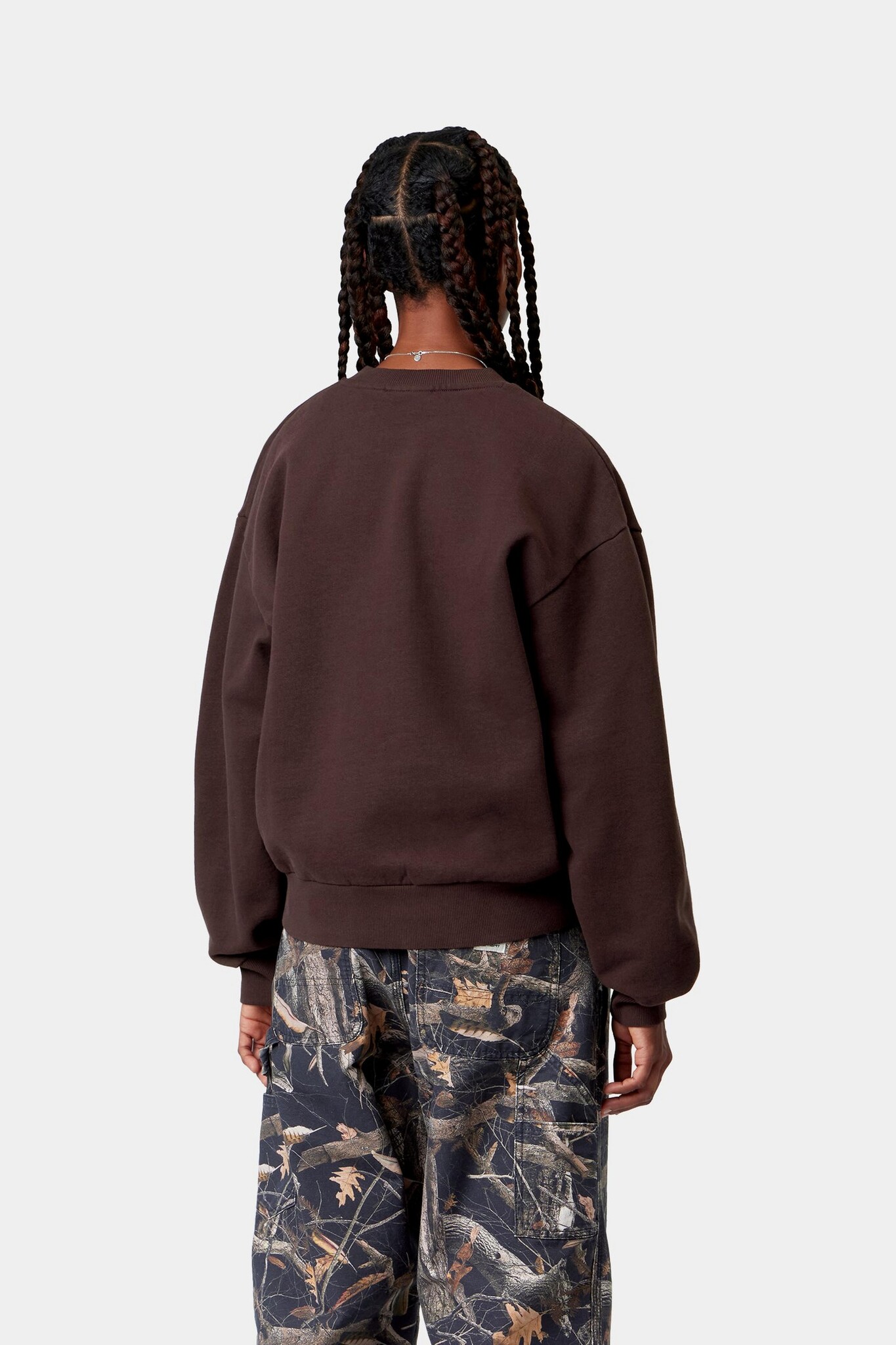 Carhartt WIP W' Casey Sweatshirt - Palisander/Silver