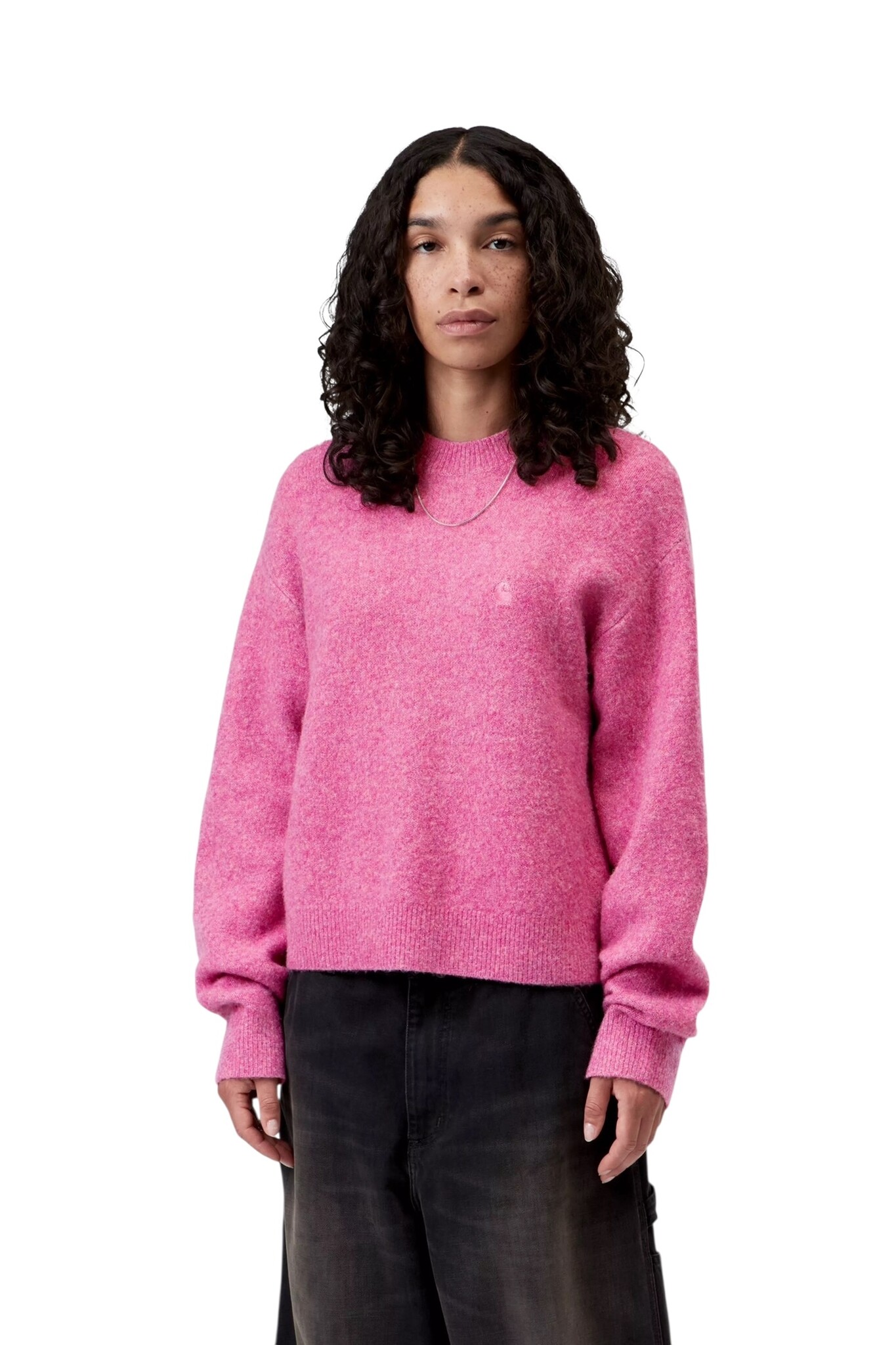 Carhartt WIP W' Curtis Sweater - Tangled Hortensia