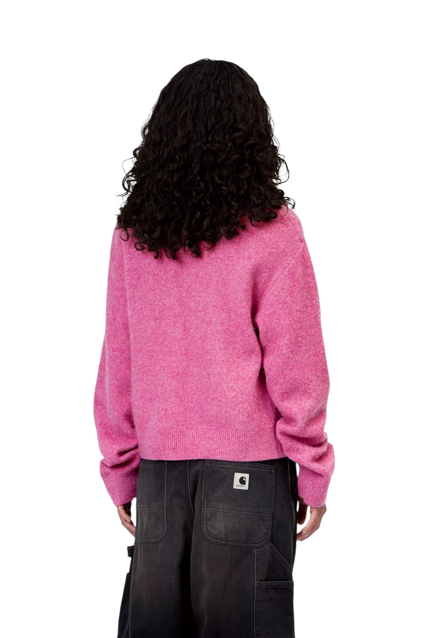 Carhartt WIP W' Curtis Sweater - Tangled Hortensia