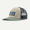 P-6 Logo Trucker Hat - Pumice