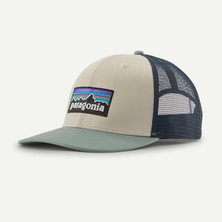 Patagonia P-6 Logo Trucker Hat - Pumice