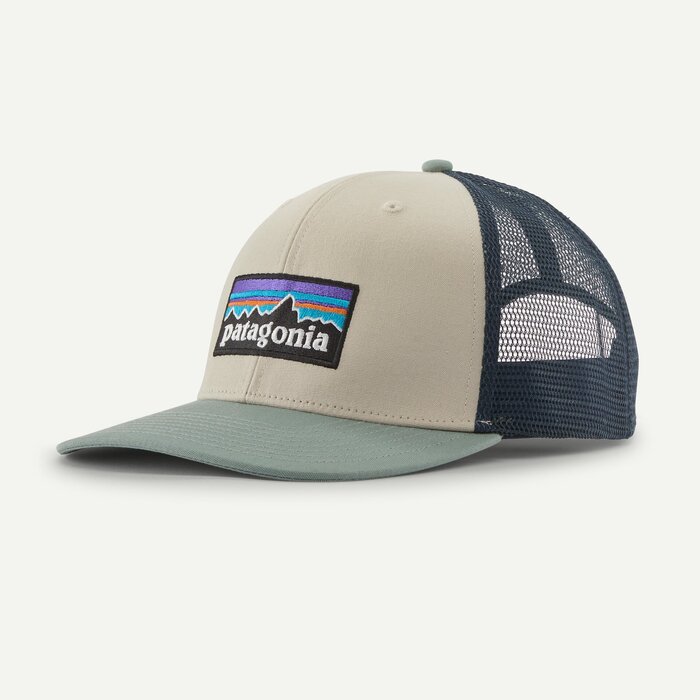 Patagonia P-6 Logo Trucker Hat - Pumice