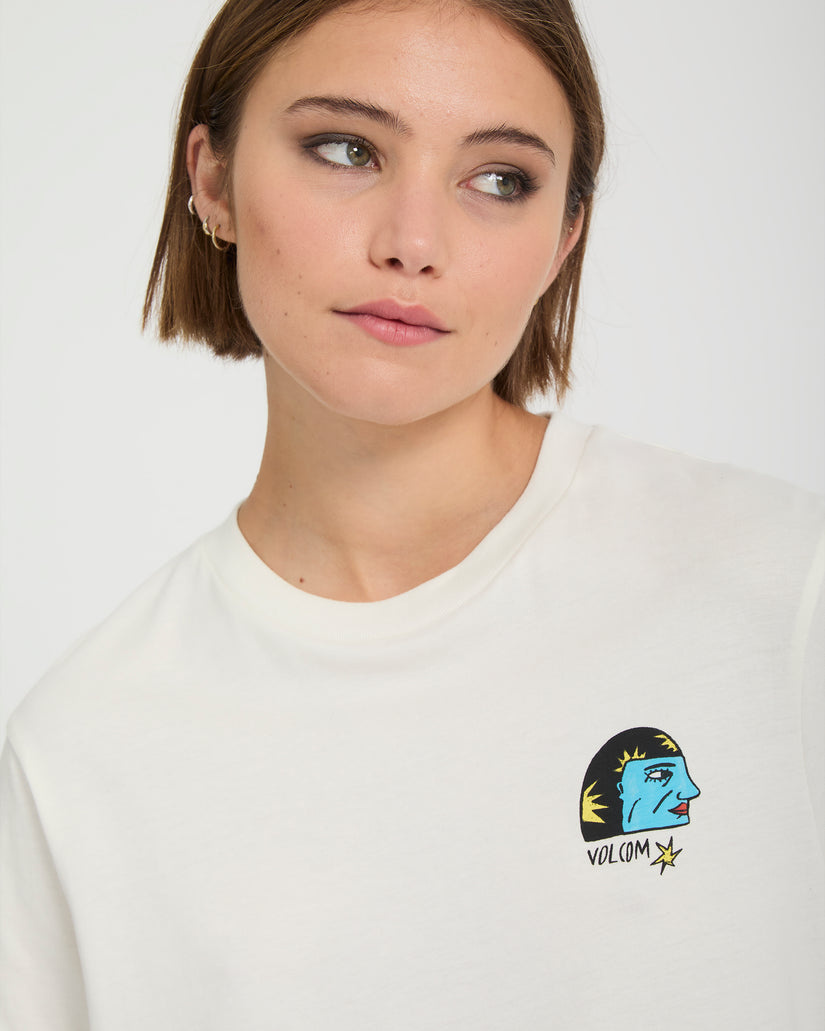 Volcom Radical Daze Up Tee - Off White