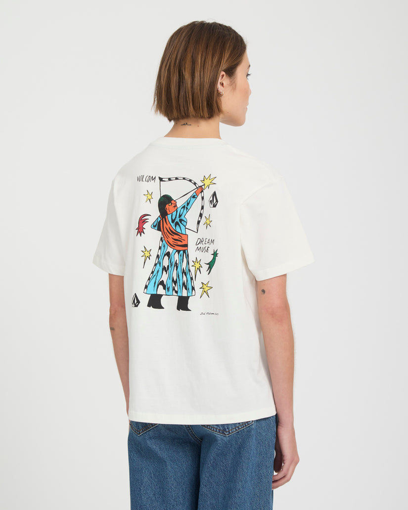 Volcom Radical Daze Up Tee - Off White