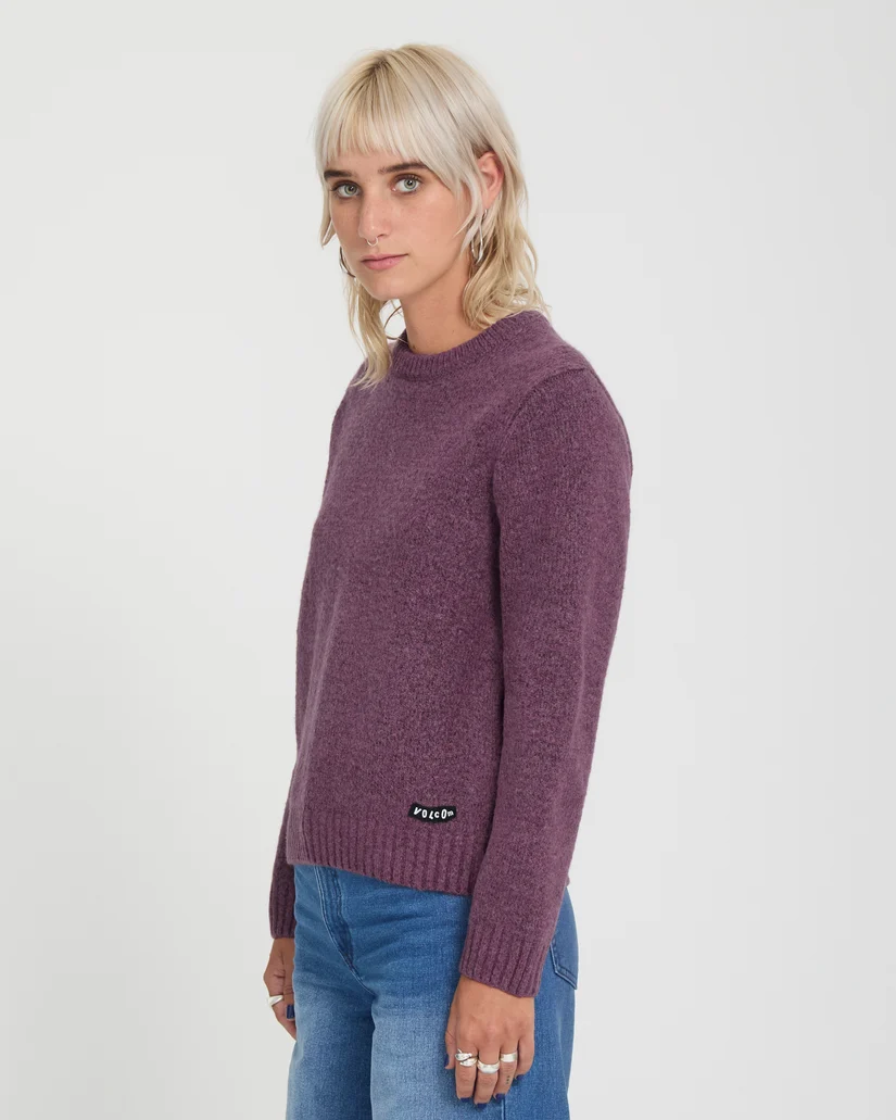 Volcom Wedmonder Sweater - Orchid