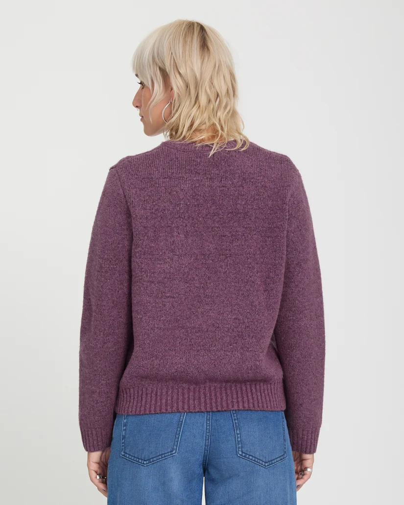 Volcom Wedmonder Sweater - Orchid
