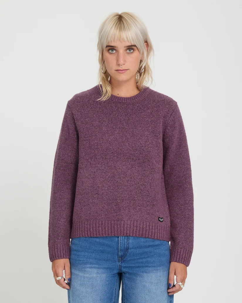 Volcom Wedmonder Sweater - Orchid